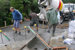 And more concrete.