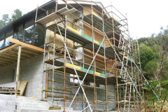 The main structure is complete. Finishing details slowly get done.