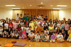 The end of the teen retreat at BUBS in Kuala Lumpur.