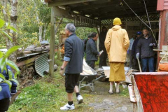 The weather for the working bee was a bit damp but enthusiasm was hot. SO much was achieved.