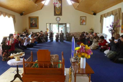 The dana offering at Wat Samakhee in Christchurch during Ajahn Kusalos visit there.