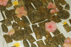 All those attending the day-long retreat got to choose a Buddha. Such a lovely symbol.