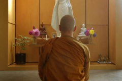 The shrine is a place of focus; our attention turns inward.