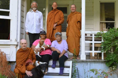 Cape Trip: With our splendid hosts at Anaura Bay. Hearty hospitality and a superb meal on our last day there. Sadhu.!