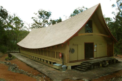 The main sala at Wat Buddha Dhamma where Ajahn Kusalo spent a week with Ajahn Khemavaro and the sangha there.