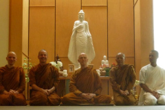 The assembled sangha ready for the summer of 2015.