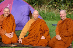 March 19th was the new moon and Tieke Kainga Marae hosted probably the first Theravada Upostha in history on the river.