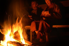 Evening rest.