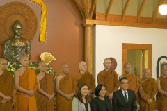 The Thai Ambassador and his wife joined us for our celebration.