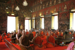 Patimokkha at Wat Saket Bangkok.