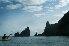 Kayaking in Schooner Bay.