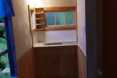 The new Chao Khun kuti kitchen.