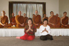 A recent visit to Wat Thai in Newlands. It is nice to see both sanghas doing well.