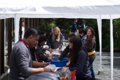 And there are always dishes to be washed but with a willing and helpful team it takes but a while.