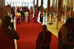 The first day of the United Nations Vesak conference. Delegates from over 70 countries gather.