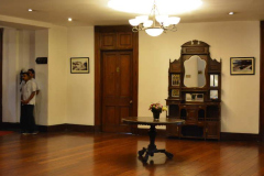 The Queens Hotel. Her room on the right. I was offered a room to rest - at the end of the corridor left.