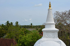 The very elegant stupa at Isurumuniya.