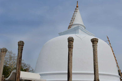 Lankarama stupa built in the 1st century BC by King Vattagamini Abaya.