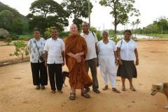 Kumari Chinthaka Ajahn Bandu Gita and Manel - our little tour group.