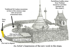 It more or less ended up like this. The pavilion was much simplified.