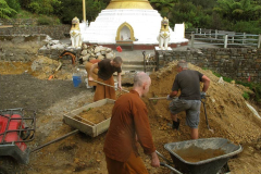 Dirt - there is always dirt to moved - and then moved again.