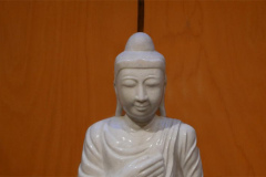 The dana sala Buddha rupa.