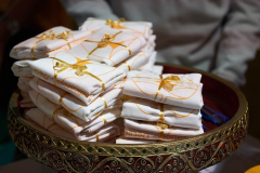 Some of the bags prepared as gifts to remember the day by.