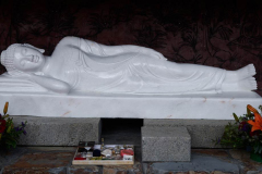 The rupa has been unveiled and is ready for all the amulets relics and other sacred objects to be interred.