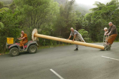 It was a rather comical conveyancing but the way was found.