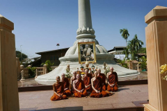 The stone pillar on the site of Ajahn Chahs birth. See all images here The stone pillar on the site of Ajahn Chahs birth. See all images here