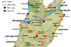The 11-day sangha trip in the South Island.