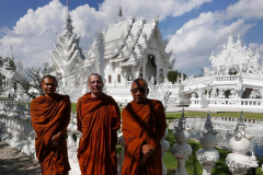 A trip to Chiang Rai and a visit to the White Temple.