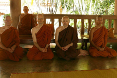 Ajahn Thoom welcomed us and took time to show us around.