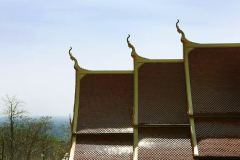The new uposatha hall at Wat Tham Sang Phet.