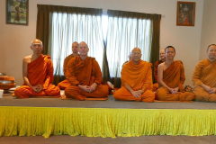 A pre-vassa visit to Wat Thai in Newlands to pay respect to Ajahn Natawat.