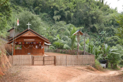 A lot of the villages were hill tribes and many were Christian.