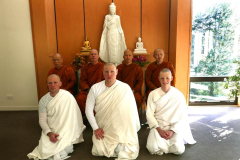 The vassa sangha.