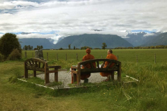 SI tudong: And lunch is served and the view has been carefully arranged.