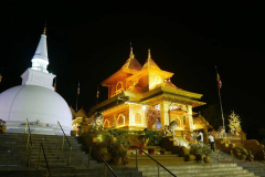 The temple where we stayed