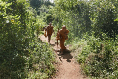 More uphill.