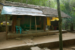 Madumana Kuti when Bhante Guttasila has lived for several years. He was not there so we had the place to ourselves. Very nice.