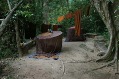 The nights accommodation is prepared.