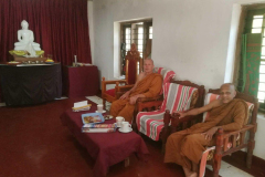 Bathed and dry we are back in the Aranya for tea.