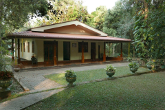 The main hall at Tanjan-Taenna Aranya where we stayed several nights.