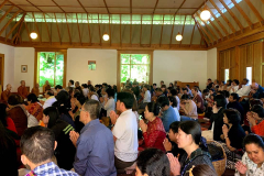 New years day sees the sala full and overflowing. What a lovely way to start the year.
