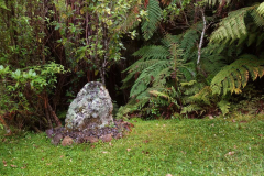 The south-east sima stone. There are four of these on each corner of the main sala; used for monk ordinations. Will there be one this year?