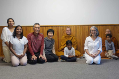Tudong: The group who organised the New Plymouth time (Shirani is missing).