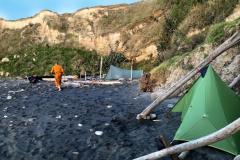 Tudong: Our beach camp.