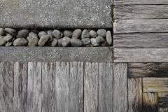 A corner of the cloister deck.
