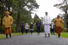 Some of the vassa team taking a pre-lunch walk.